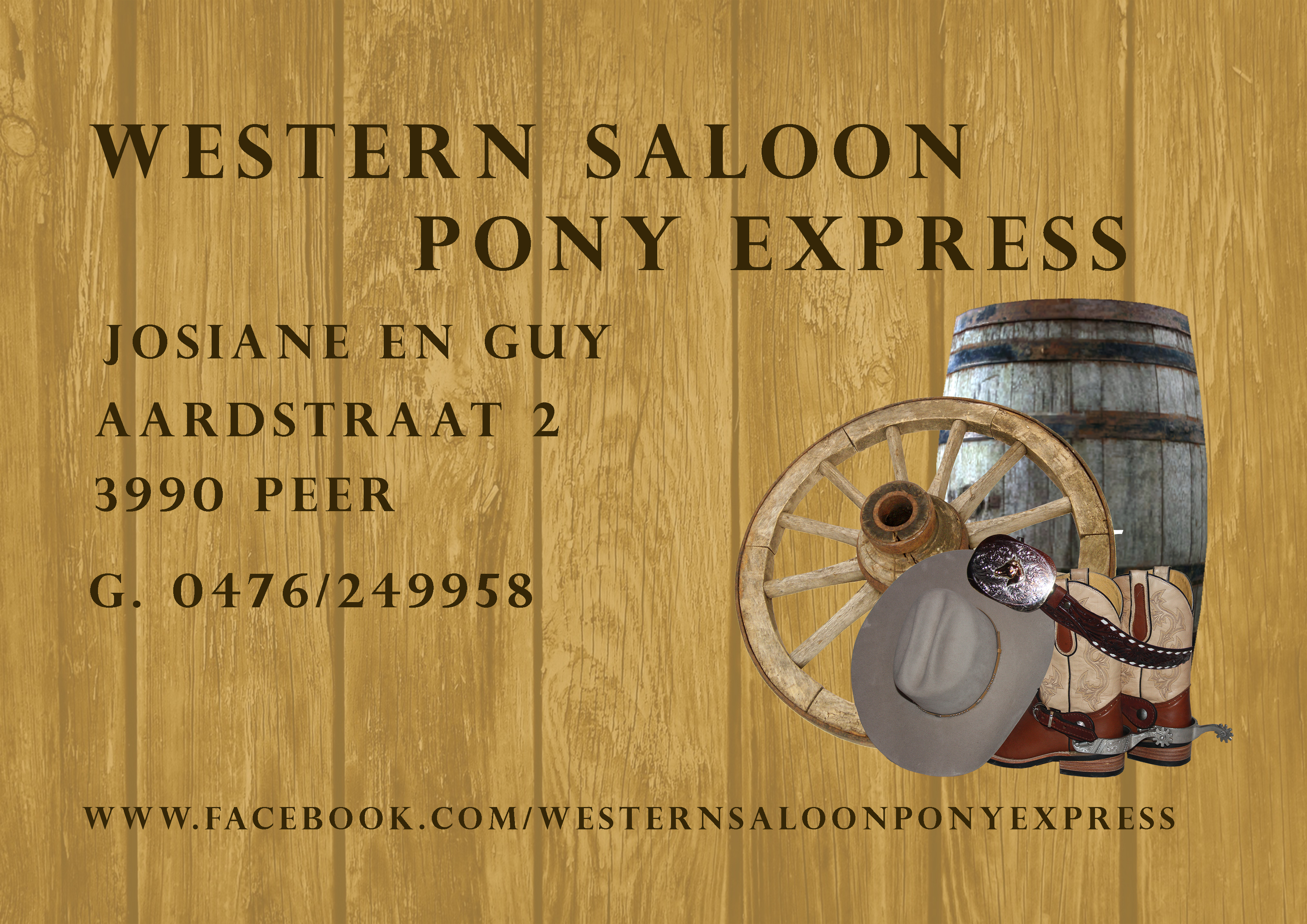 Western Saloon Pony Express